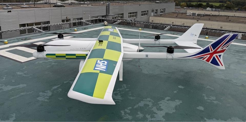 image from NHS Delivery Drones Take Flight